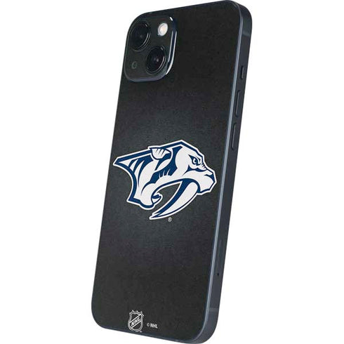 NHL Nashville Predators Black Background iPhone Skins